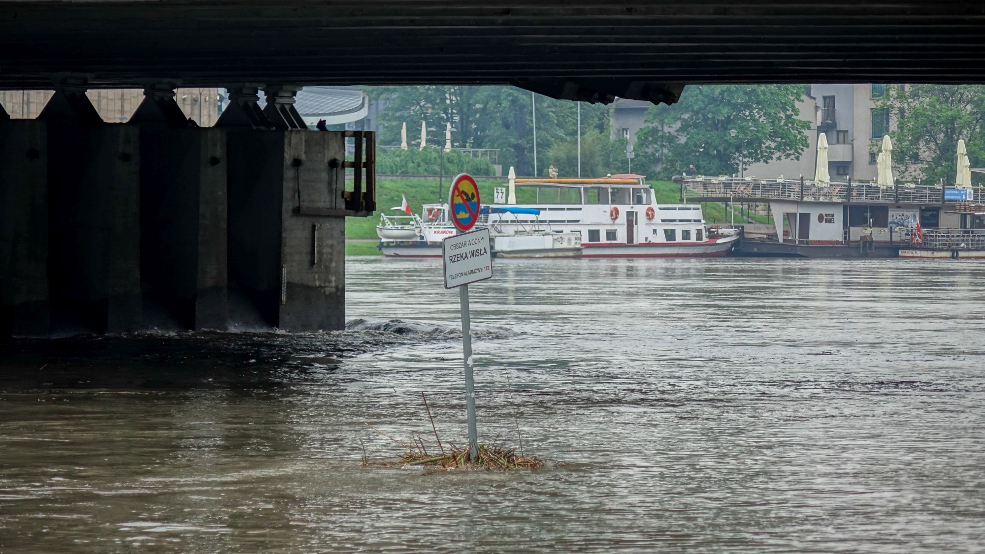 Wielka woda pod Wawelem - zdjęcie 15
