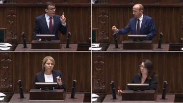 "Legislacyjne dożynki", "Targowica", "Partyjni żołnierze w SN". Skrót debaty nad zmianami w sądach