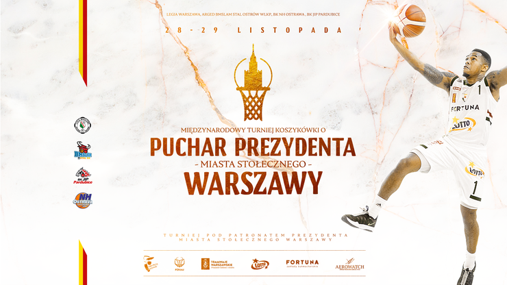 Międzynarodowy Turniej o Puchar Prezydenta m.st. Warszawy. Transmisje w Polsacie Sport News i na Polsatsport.pl