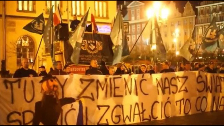 Rzecznik Praw Obywatelskich pyta o sprawę spalenia kukły Żyda podczas demonstracji we Wrocławiu