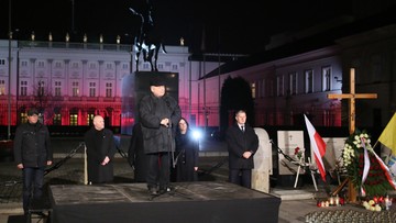 "Polska niepodległa musi żyć w prawdzie" - Kaczyński podczas 79. miesięcznicy katastrofy smoleńskiej