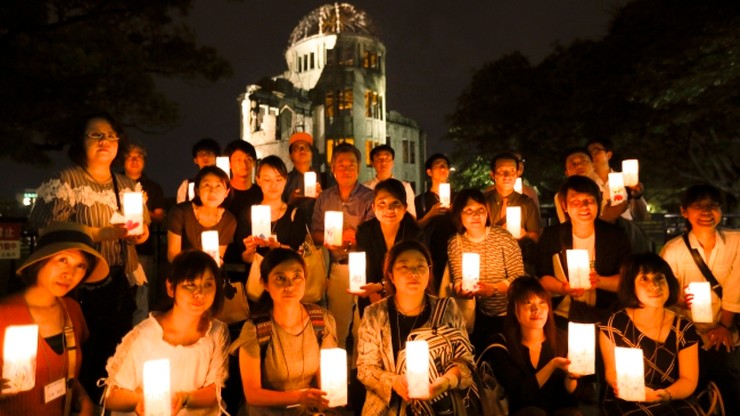 Japonia uczciła pamięć ofiar bomby atomowej zrzuconej na Hiroszimę