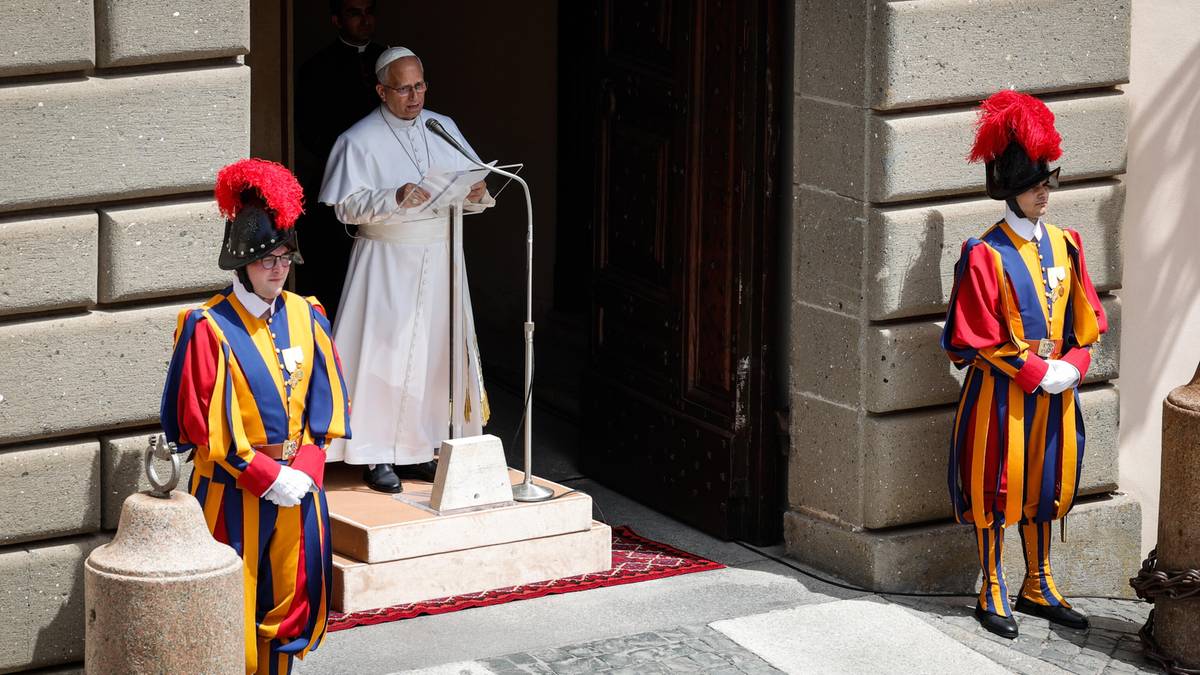 Pope Leo XIV calls for world peace and warns against the logic of success and greatness