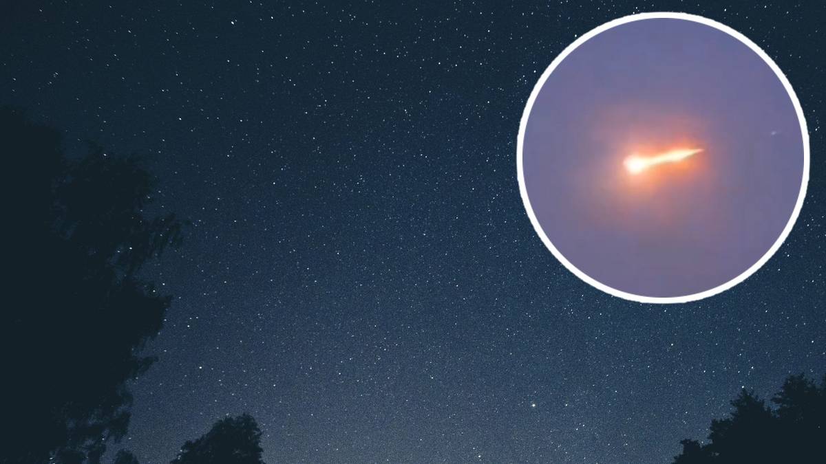 "Kula ognia" nad Niemcami przeraziła mieszkańców. Meteoryt uderzył w dom