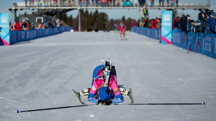 PŚ w biathlonie: Słabe strzelanie i odległa pozycja Polek w sztafecie