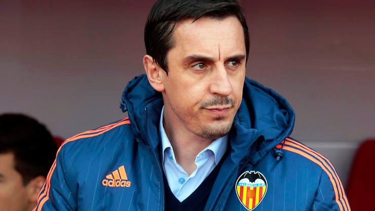 Neville zwolniony z Valencii po czterech miesiącach pracy