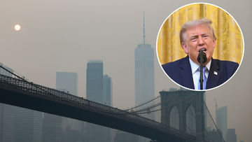 Trump oskarża Kanadę o zanieczyszczenie powietrza w USA