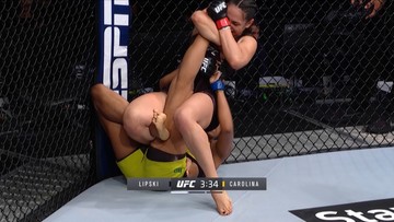 UFC: Była mistrzyni KSW brutalnie poddała rywalkę balachą na kolano (WIDEO)