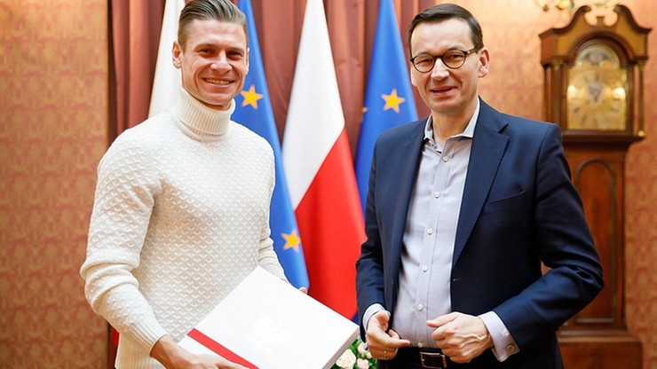 "»Piszczu«, jeszcze raz dziękujemy". Premier Morawiecki spotkał się z Łukaszem Piszczkiem