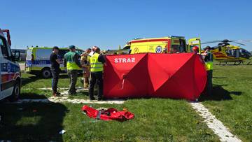 Tragedia na lotnisku w Lesznie. Nie żyje 39-letni mężczyzna
