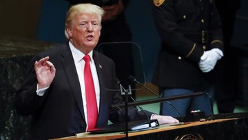 "Wielki naród staje w obronie niepodległości". Trump o Polsce na sesji Zgromadzenia Ogólnego ONZ