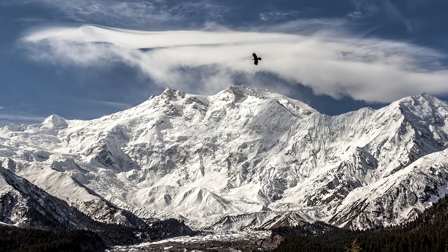 Góra Nanga Parbat w Himalajach. Fot. Wikipedia / Ahmed Sajjad Zaidi.