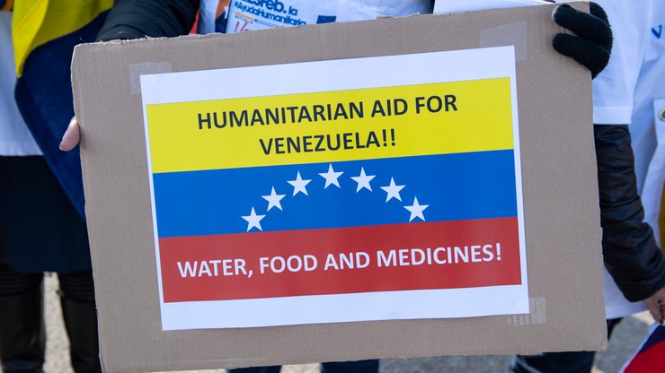 USA grożą kolejnymi sankcjami, jeśli reżim w Wenezueli zablokuje pomoc humanitarną