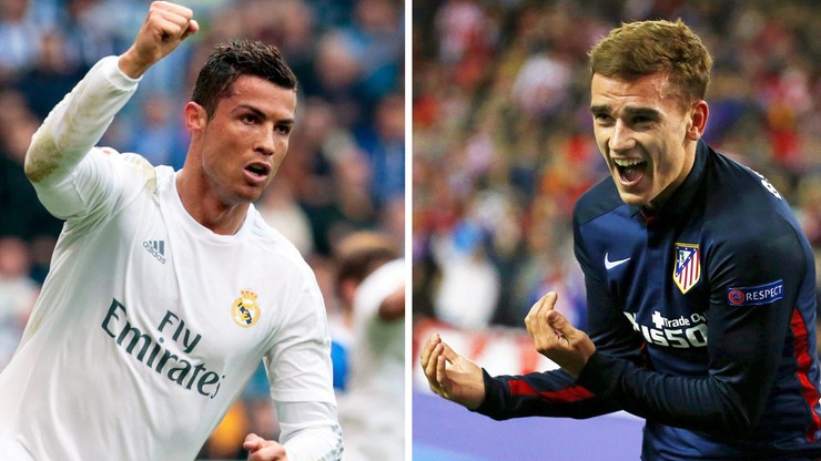 Ronaldo i Griezmann o przełamanie w derbach Madrytu