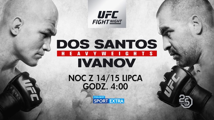 UFC Fight Night: Dos Santos - Ivanov. Transmisja w Polsacie Sport