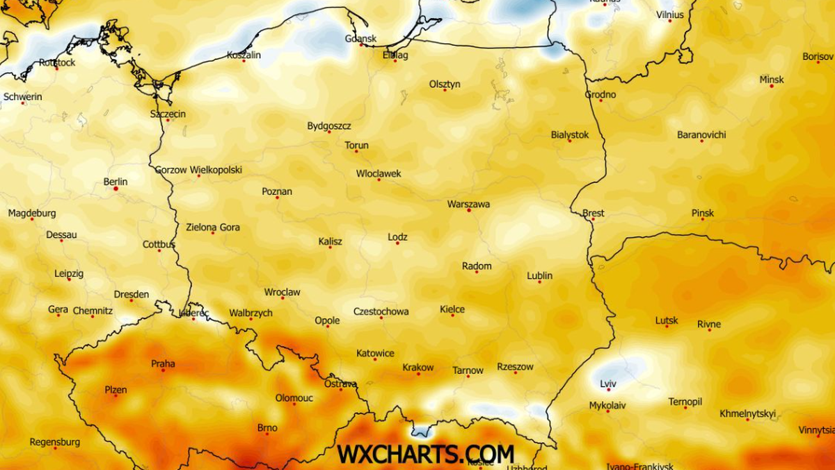 Poniedziałek Wielkanocny będzie nieco chłodniejszy od niedzieli