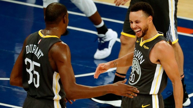 NBA: Kolejne zwycięstwo Warriors, 11 "trójek" Curry'ego