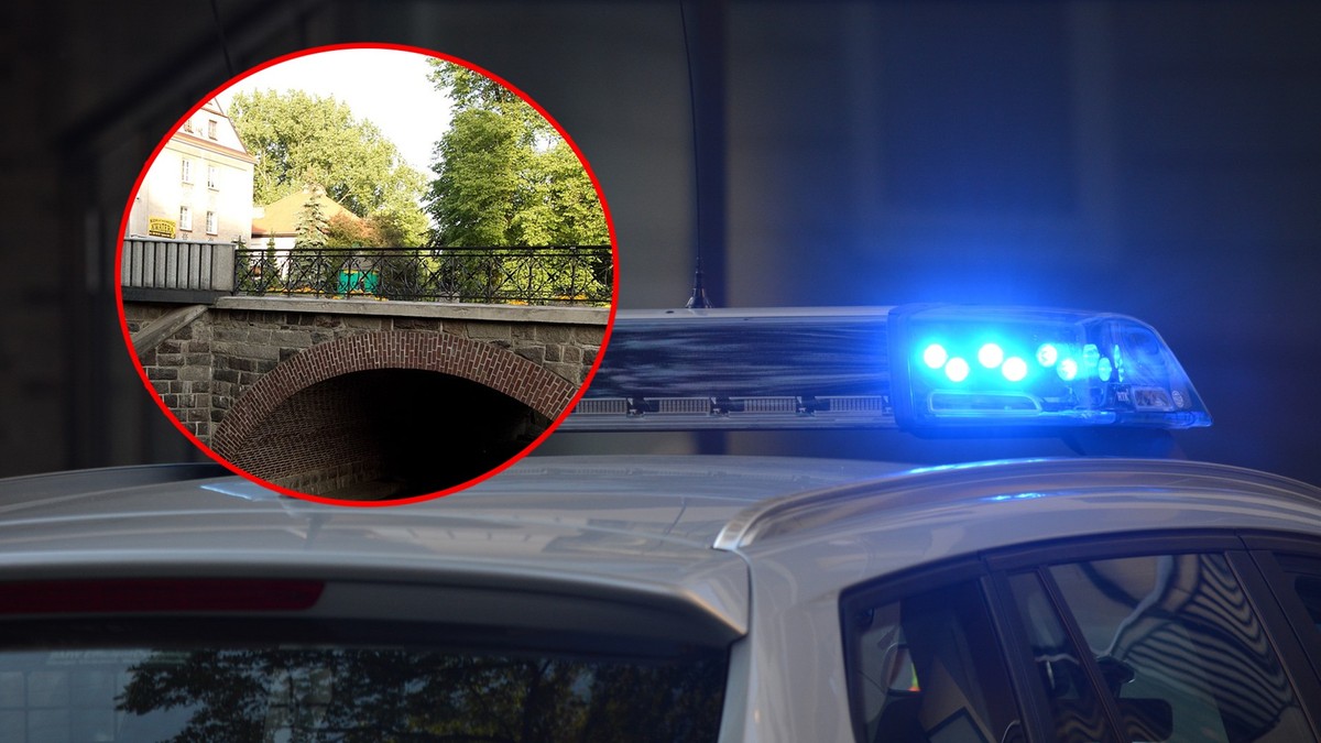 Olsztyn: 37-latek zrzucił mężczyznę z mostu św. Jana