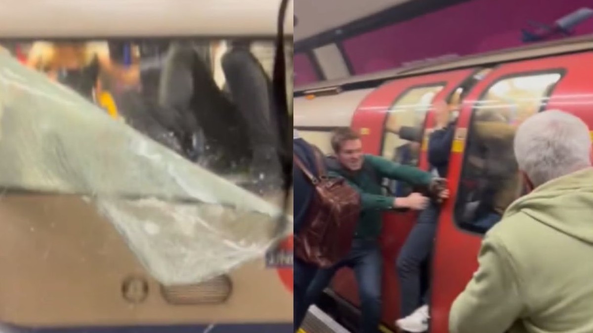 Pasażerowie zostali uwięzieni w metrze. Dym wypełniał wagony