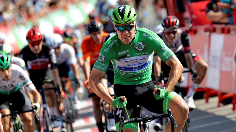 Vuelta a Espana: Fabio Jakobsen wygrał 16. etap. Piękny prezent urodzinowy