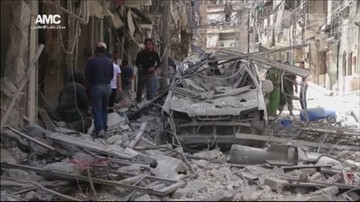 15 cywilów zginęło w atakach sił reżimu na Aleppo