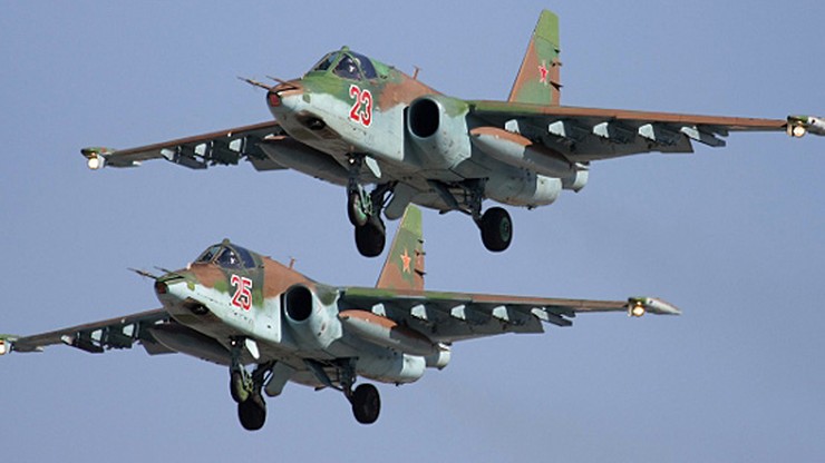 Rosja wysłała na Białoruś samoloty Su-25SM w ramach sprawdzianu sił reagowania