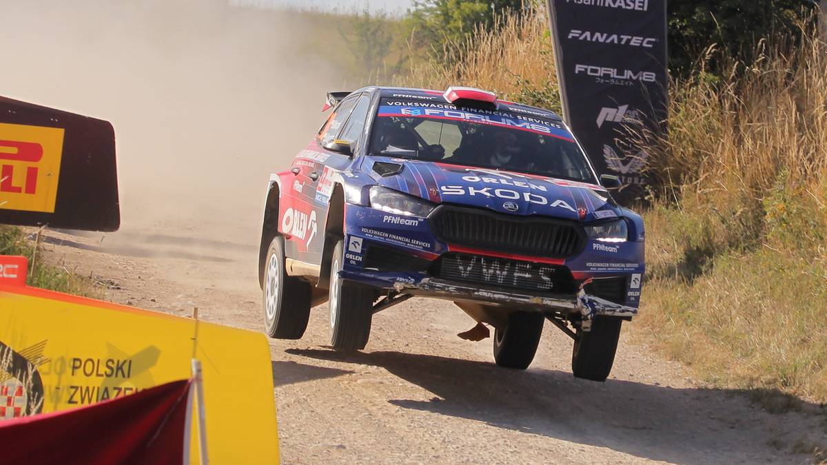 Miko Marczyk i Szymon Gospodarczyk ustanowili najlepszy czas w historii toru w kategorii Rally2