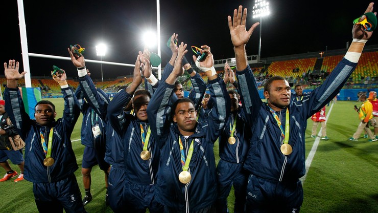 Rio 2016: Mieszkańcy Fidżi świętują pierwszy złoty medal
