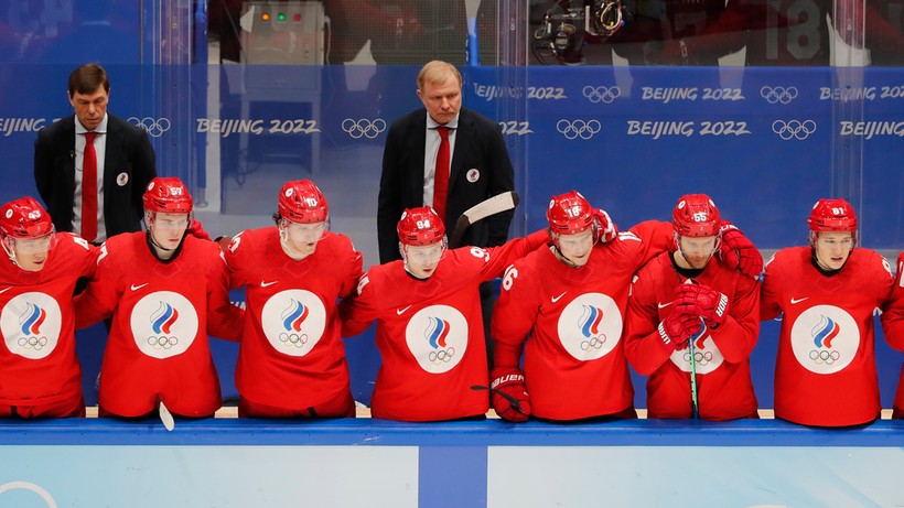 Pekin 2022: Reprezentacja Rosyjskiego Komitetu Olimpijskiego w finale turnieju w hokeju na lodzie