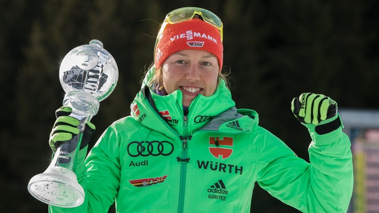 PŚ w biathlonie: Dahlmeier najlepsza w sezonie w biegu na dochodzenie