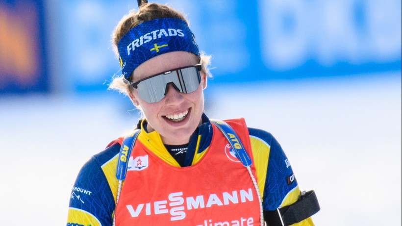 PŚ w biathlonie: Siostry Oeberg na podium, wygrała młodsza Elvira