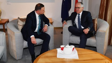 Duda spotkał się z premierem Australii. "Szansa na porozumienie ws. współpracy wojskowej"