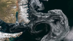 25.02.2023 05:54 Tajemnicze wiry u wybrzeży Grenlandii. Czym jest zjawisko, które uwiecznił satelita?