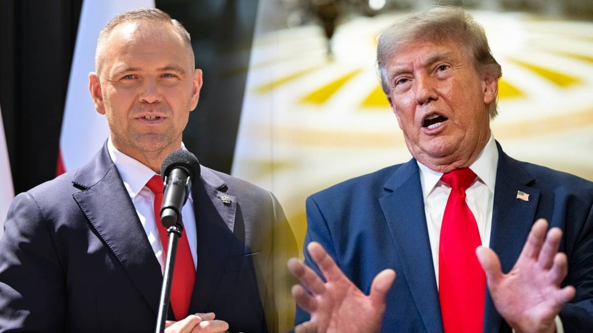 Trump: Nie lubiłem człowieka, który był prezydentem Polski. Poparłem Nawrockiego