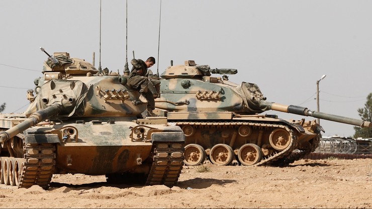 Turecki czołg trafiony rakietą w Syrii. Zginął żołnierz