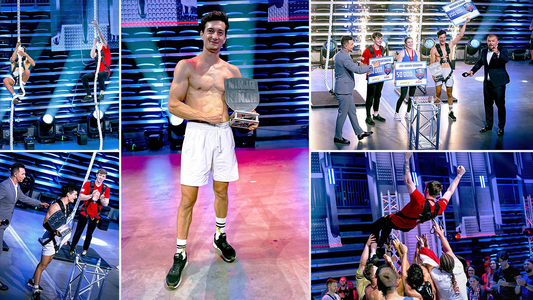 Zawodnik z Francji najlepszy w finale Ninja vs Ninja - Polsat.pl