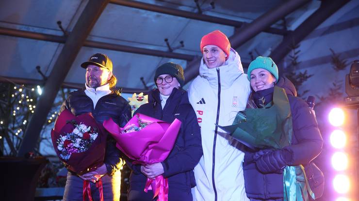 Paweł Wąsek uroczyście powitany