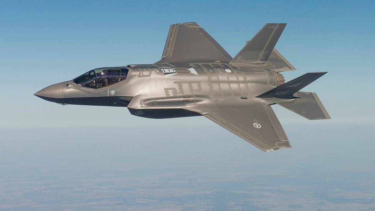 Katastrofa myśliwca F-35 w USA. Pilot się katapultował