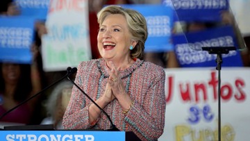 Prasa: już wczesne głosowanie może przesądzić o zwycięstwie Clinton
