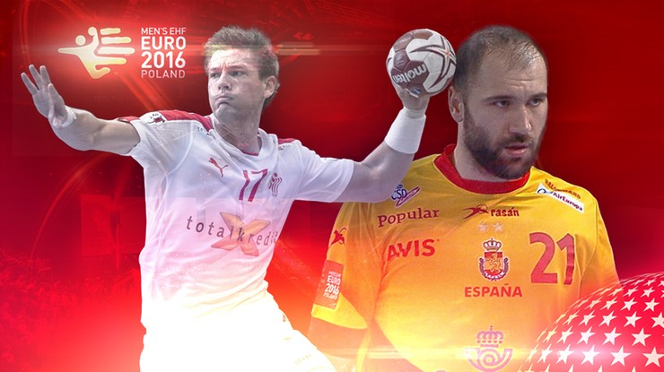 EHF Euro 2016: Hiszpania - Szwecja, Dania - Węgry, relacja na żywo