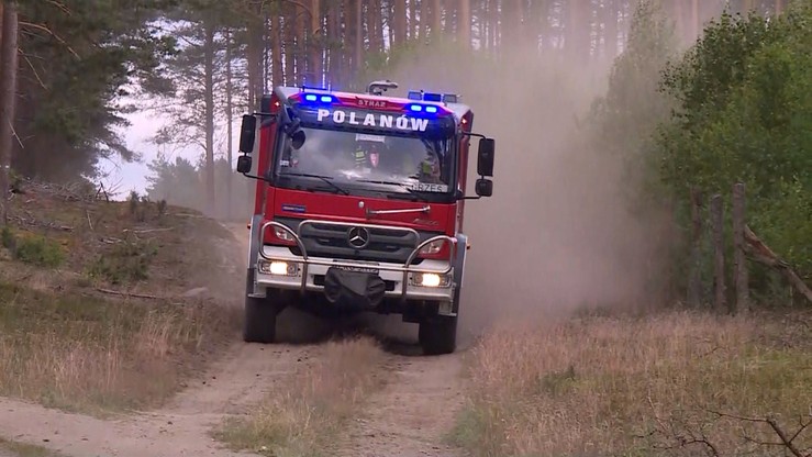 Polscy strażacy kończą akcję w Szwecji. "Jesteśmy w drodze do domu"