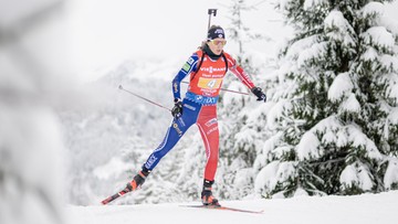 PŚ w biathlonie: Francuzki wygrały sztafetę 4x6 km, Polki na 16. miejscu