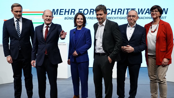 Plany nowego rządu Niemiec. Chcą rozwinąć UE w "federalne państwo europejskie"