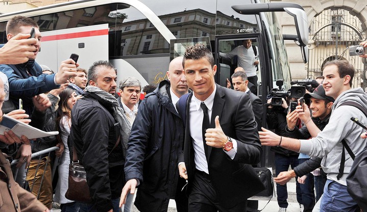 Ronaldo już w Turynie. Juve gotowe na przywitanie CR7 (WIDEO)