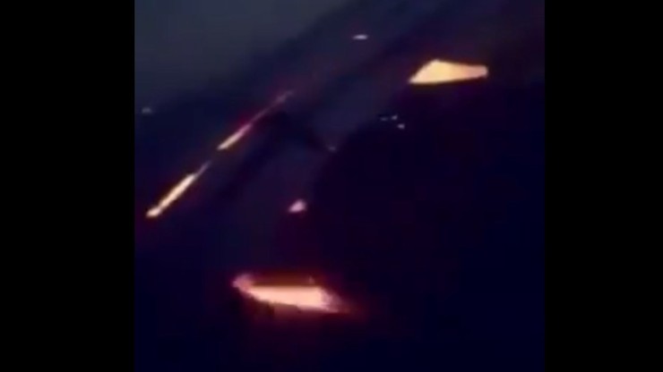 Płonący silnik w samolocie z piłkarzami Arabii Saudyjskiej na pokładzie