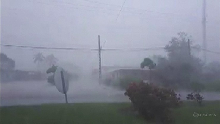 Burza tropikalna na Kubie. Ewakuowano 180 tys. osób