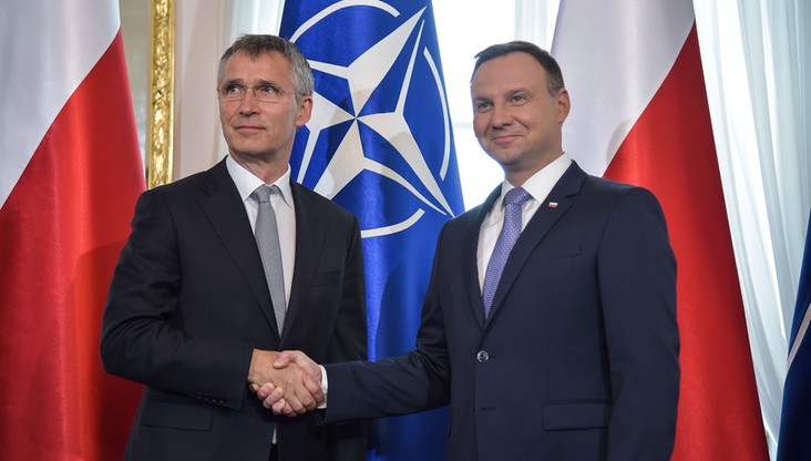 Sekretarz generalny NATO spotka się w czwartek z prezydentem Andrzejem Dudą