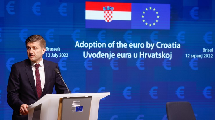 Chorwacja od 1 stycznia 2023 roku wejdzie do strefy euro