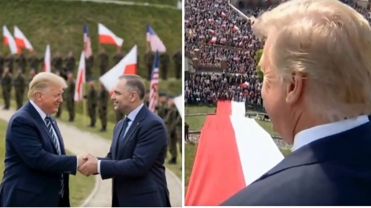 Donald Trump w Krakowie. Ambasador USA opublikował zaskakujące nagranie