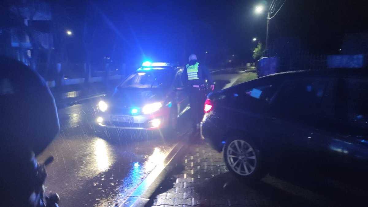 Uciekając przed policją, pędził 200 km/h. Dostał 111 punktów karnych